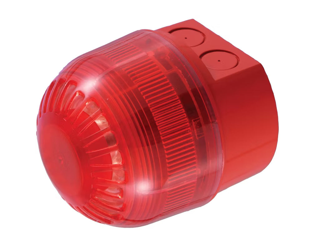 Red deep base Red lens Sonos Sounder LED Beacon