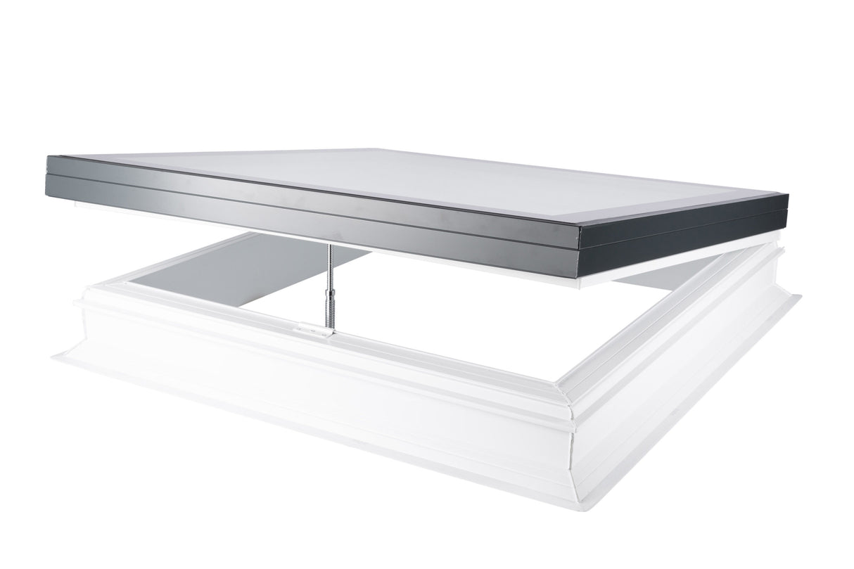 Coxdome Lumiglaze Flat Glass With RO16 Manual Hinge Ventilation