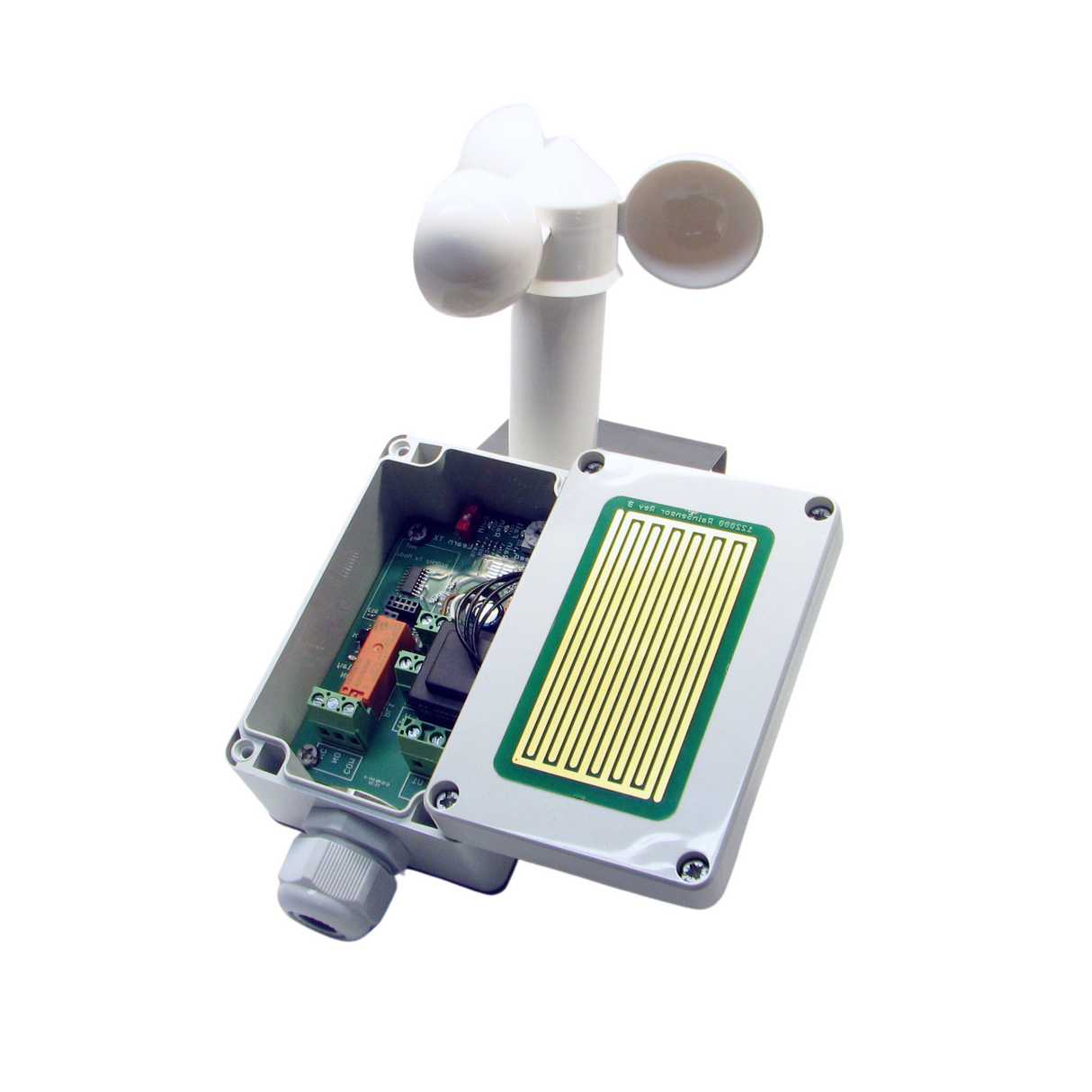 Actulux Wind/Rain sensor heated with volt free outputs 24v/230V