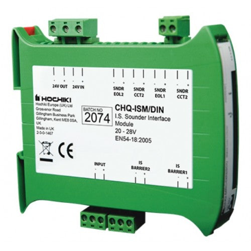 Hochiki Intrincially Safe Compatible Sounder Module - DIN Enclosure