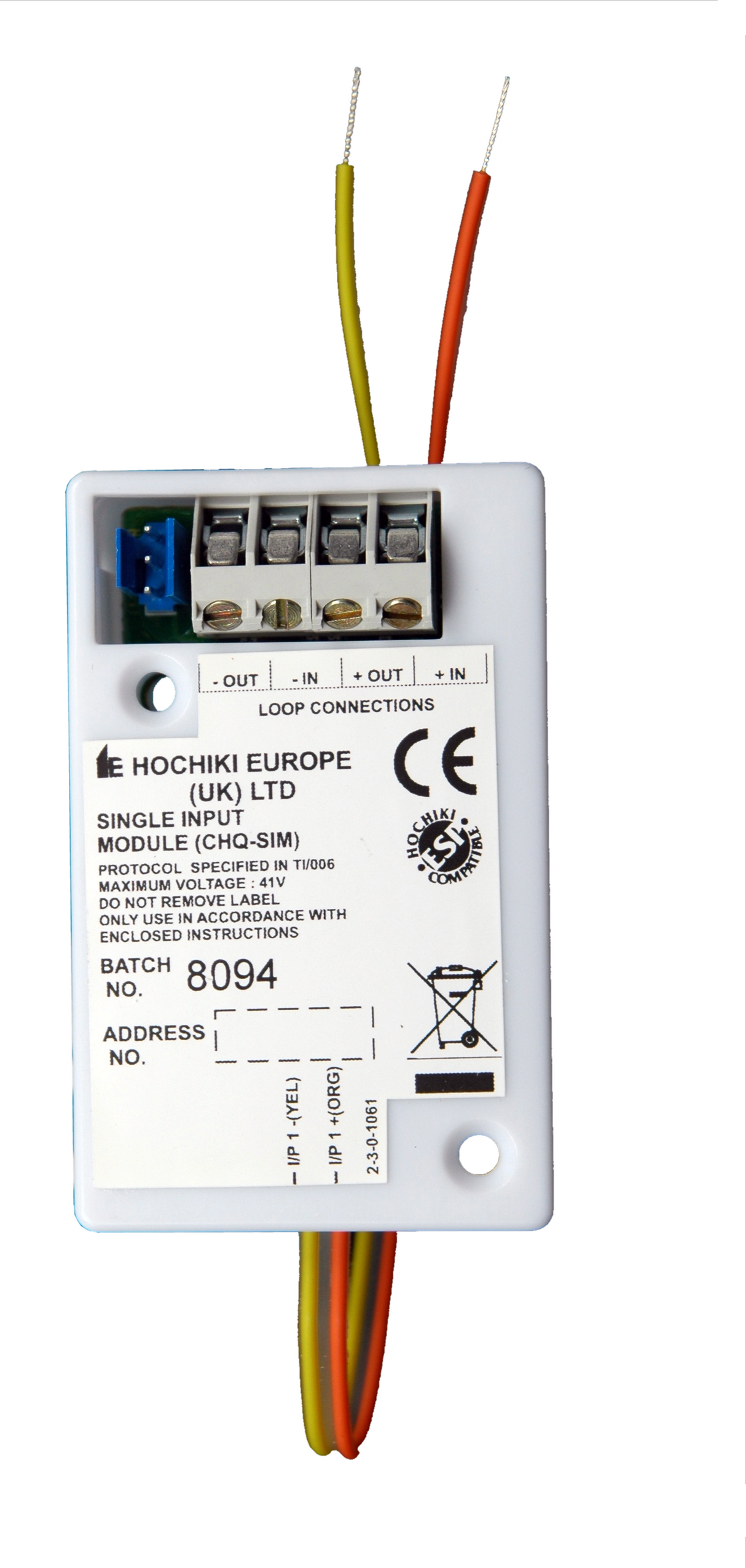 Hochiki Single Input Module