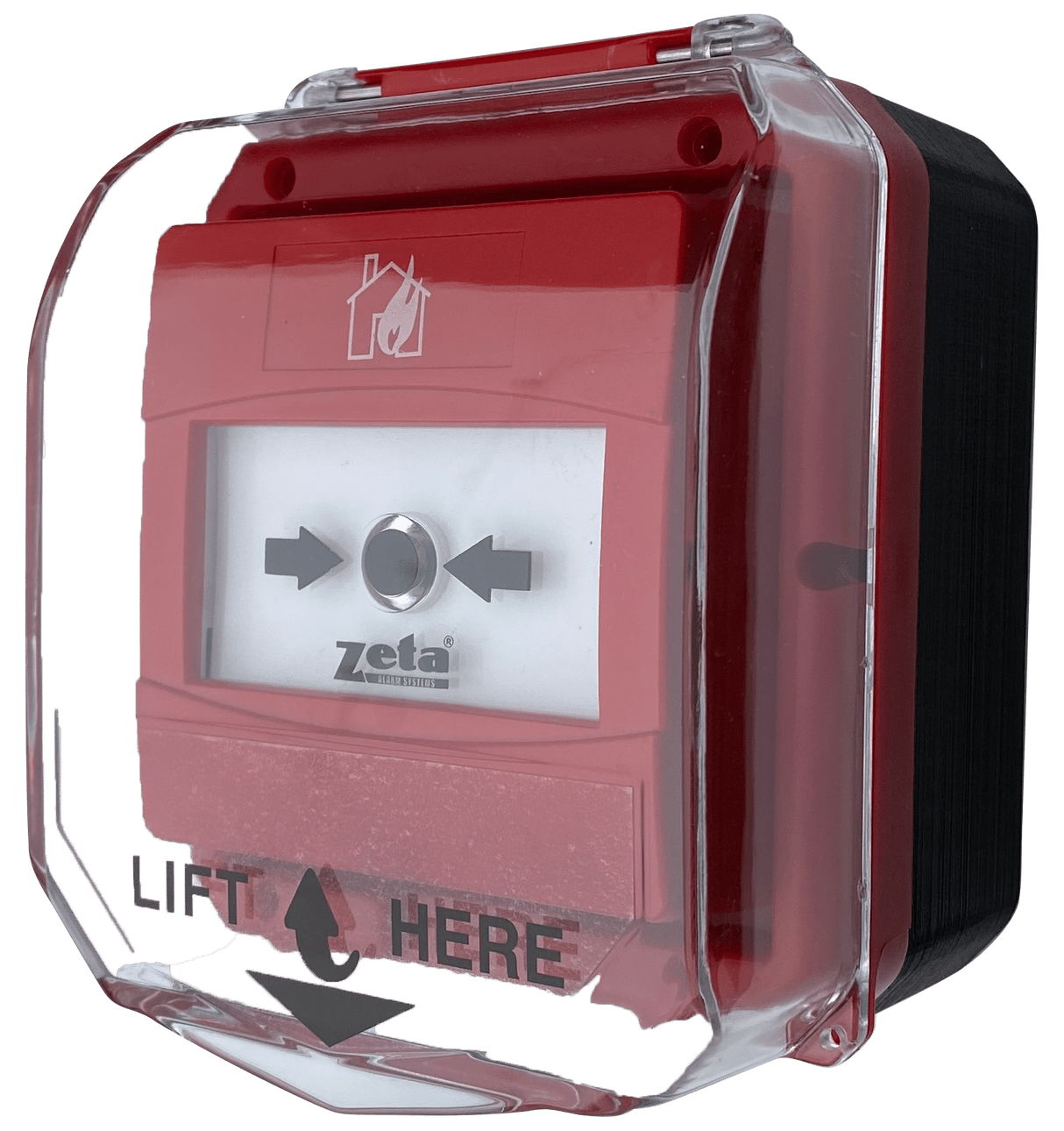 Zeta CP4 Conventional Weatherproof Manual Call Point, Double Pole, c/w Tamperproof Housing, Green