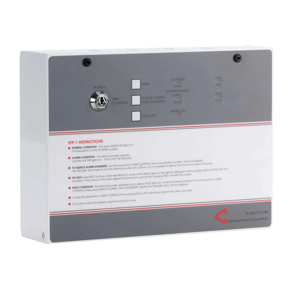 EFP1 Single Zone conventional fire alarm panel