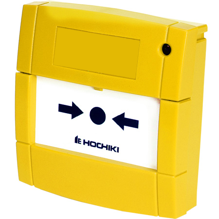 Hochiki Addressable Call Point with SCI - Yellow