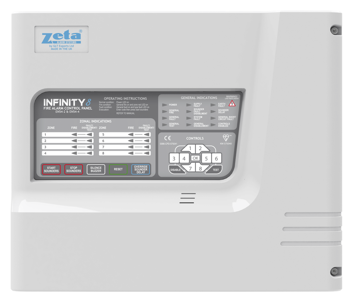 Infinity Conventional Fire Alarm Panel