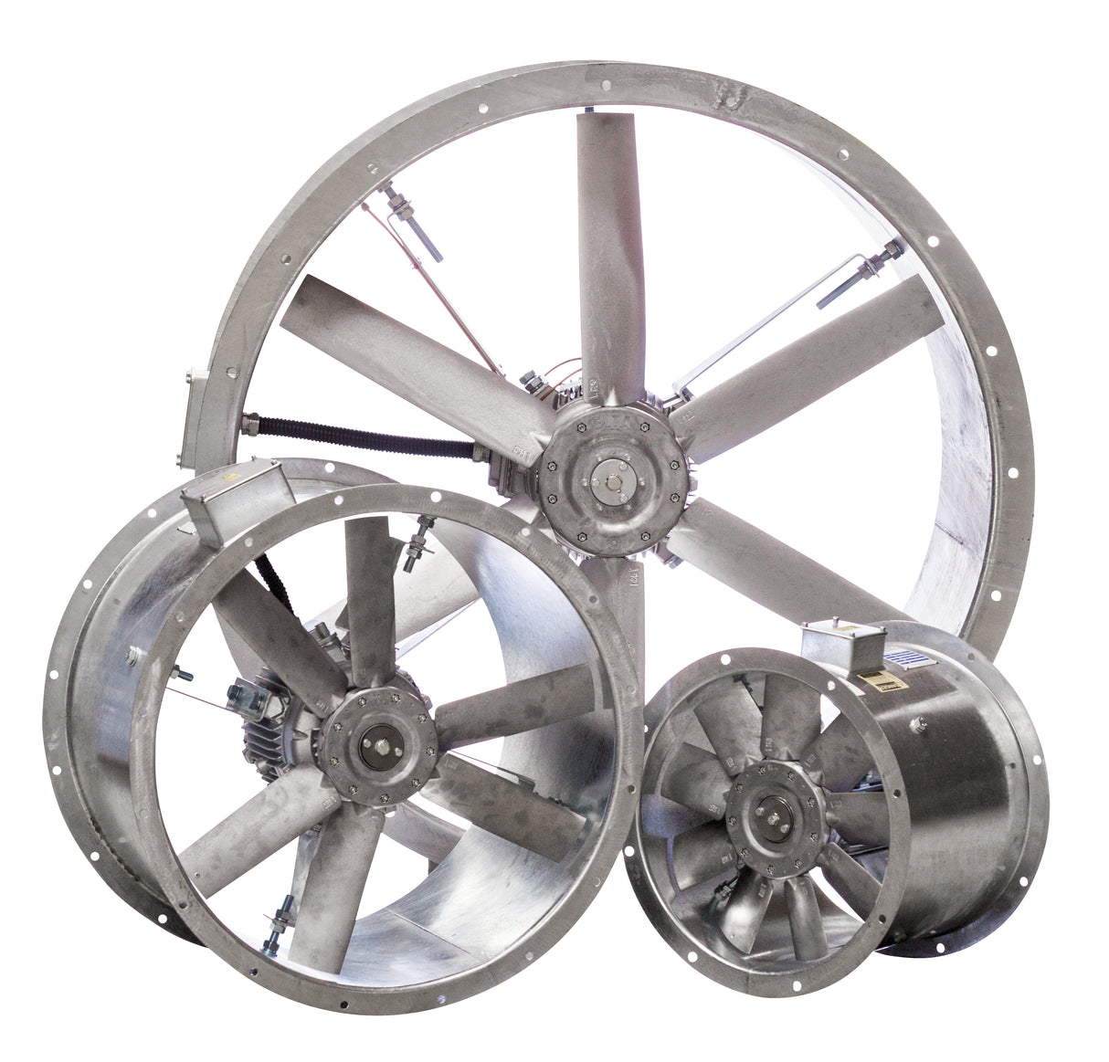 Long Cased Axial fan 630mm