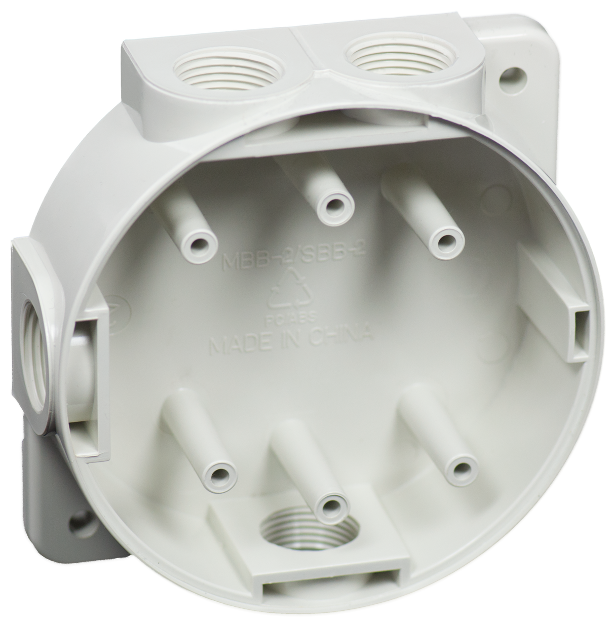 Hochiki Marine Mounting Back Box with Glands