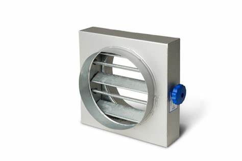 VC Series - Circular Spigotfit, Galvanised Steel Blades, Hand Operated/ Extended Spindle