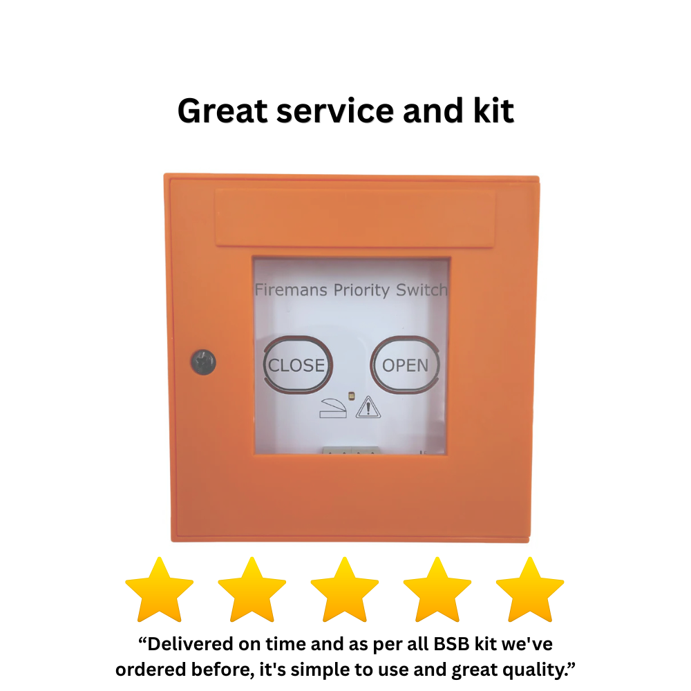 Actulux Orange fireman priority switch for SVM Ei controller