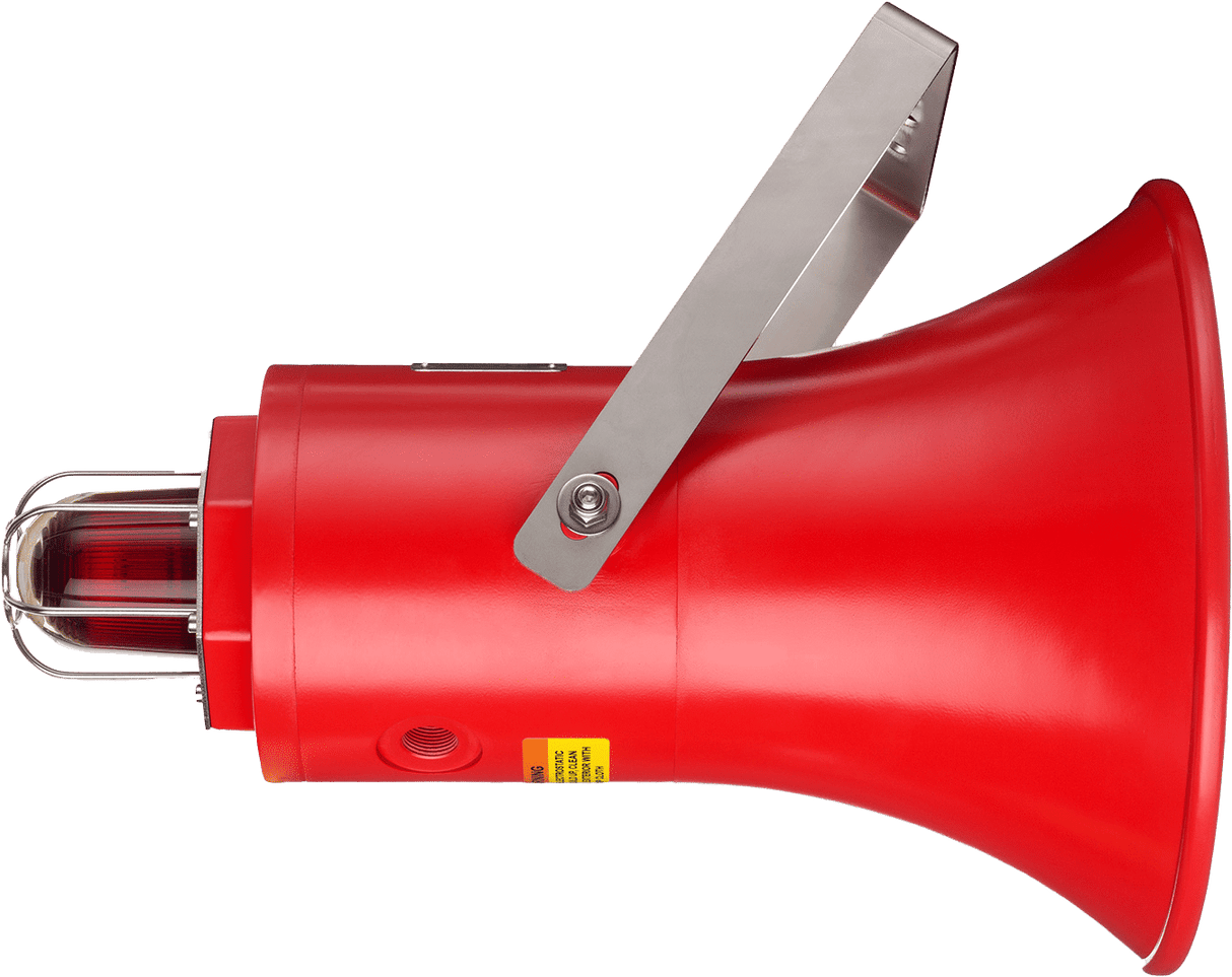 Zeta SB150X5DCNNNARDN ñ Explosion Proof Sounder, Red, 24VDC, Atex Zone 1, 2 , 21 & 22