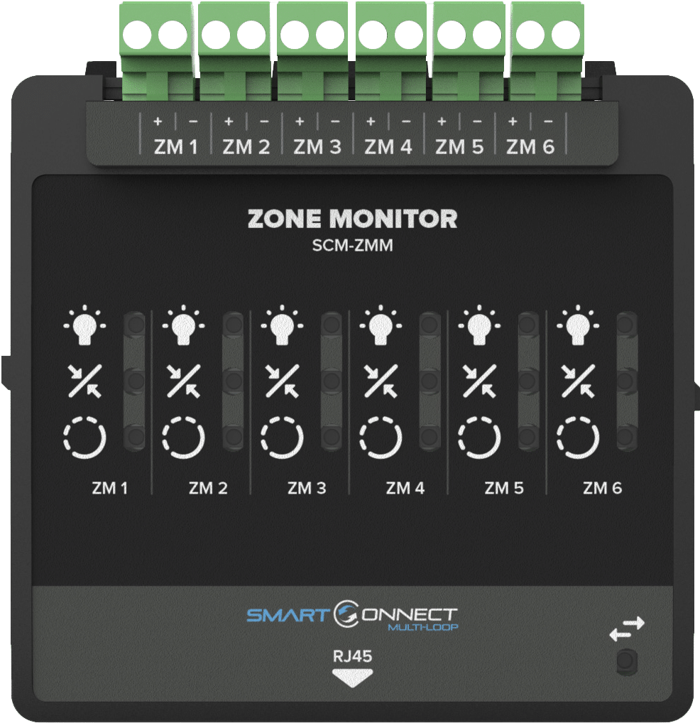 Zeta Smart Connect Multi Zone Monitor Module c/w RJ45 Cable
