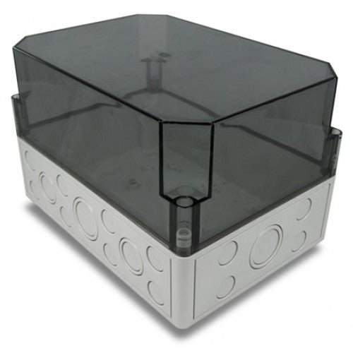Hochiki Lid for Large DIN Mounting Box Grey