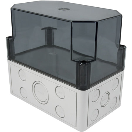 Hochiki Lid for Small DIN Mounting Box Grey