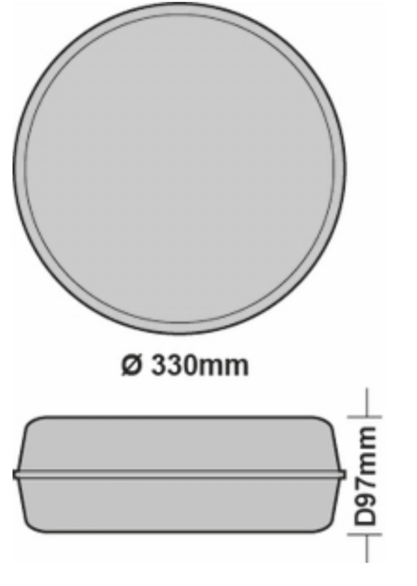 DORE LED Circular Diecast Eyelid Amenity Light IP65