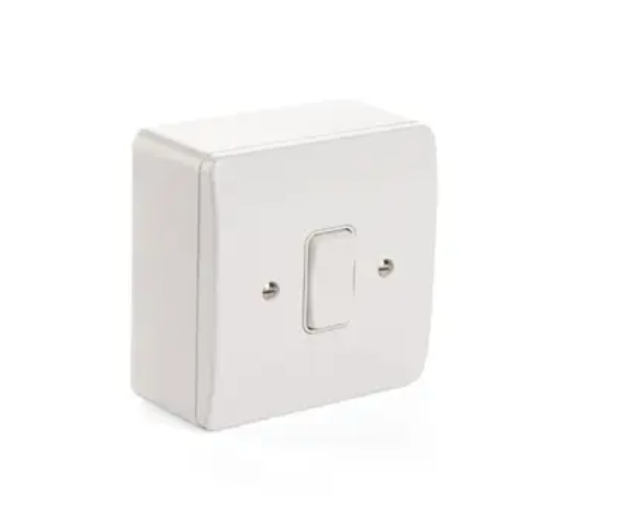 S50-4 ROCKER SWITCH 4-GANG 10A WHITE
