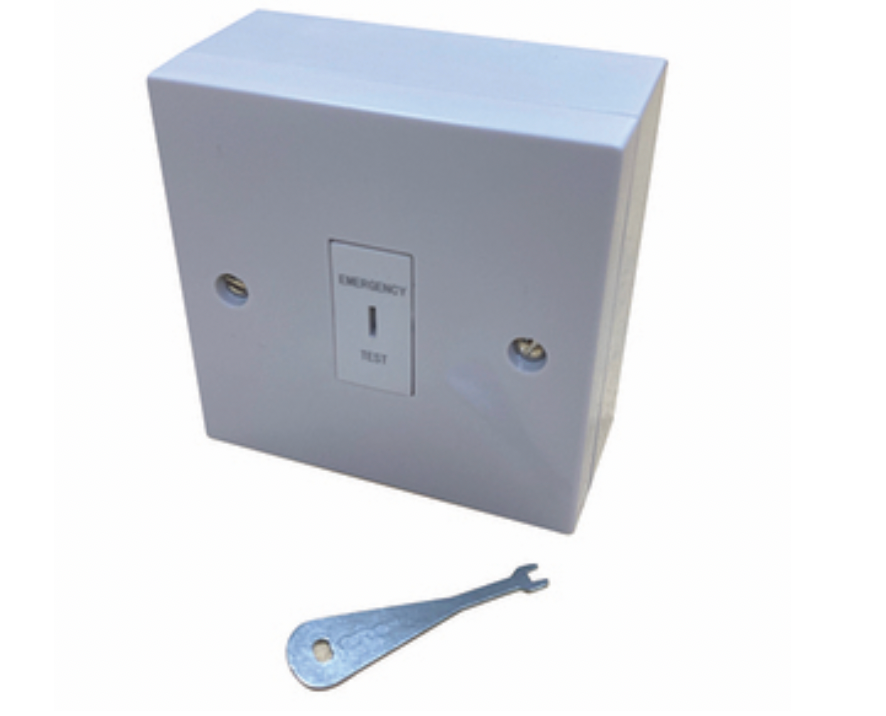 HERDINGS Manual Test Switch, Backing Box 30mm