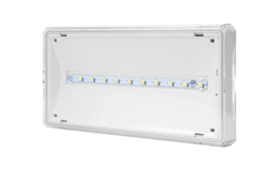GLEN LED Emergency Bulkhead, IP65, Maintained/non-maintained, 3.6V NiCD Battery, 1W