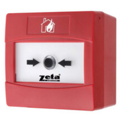 Zeta Mark 1 Protocol Manual Call Point - Red