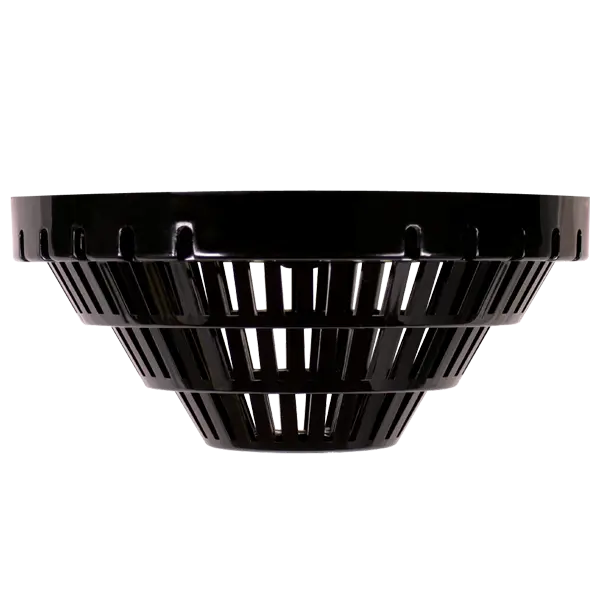 STI Polycarbonate Detector Stopper, Flush Mount, Black