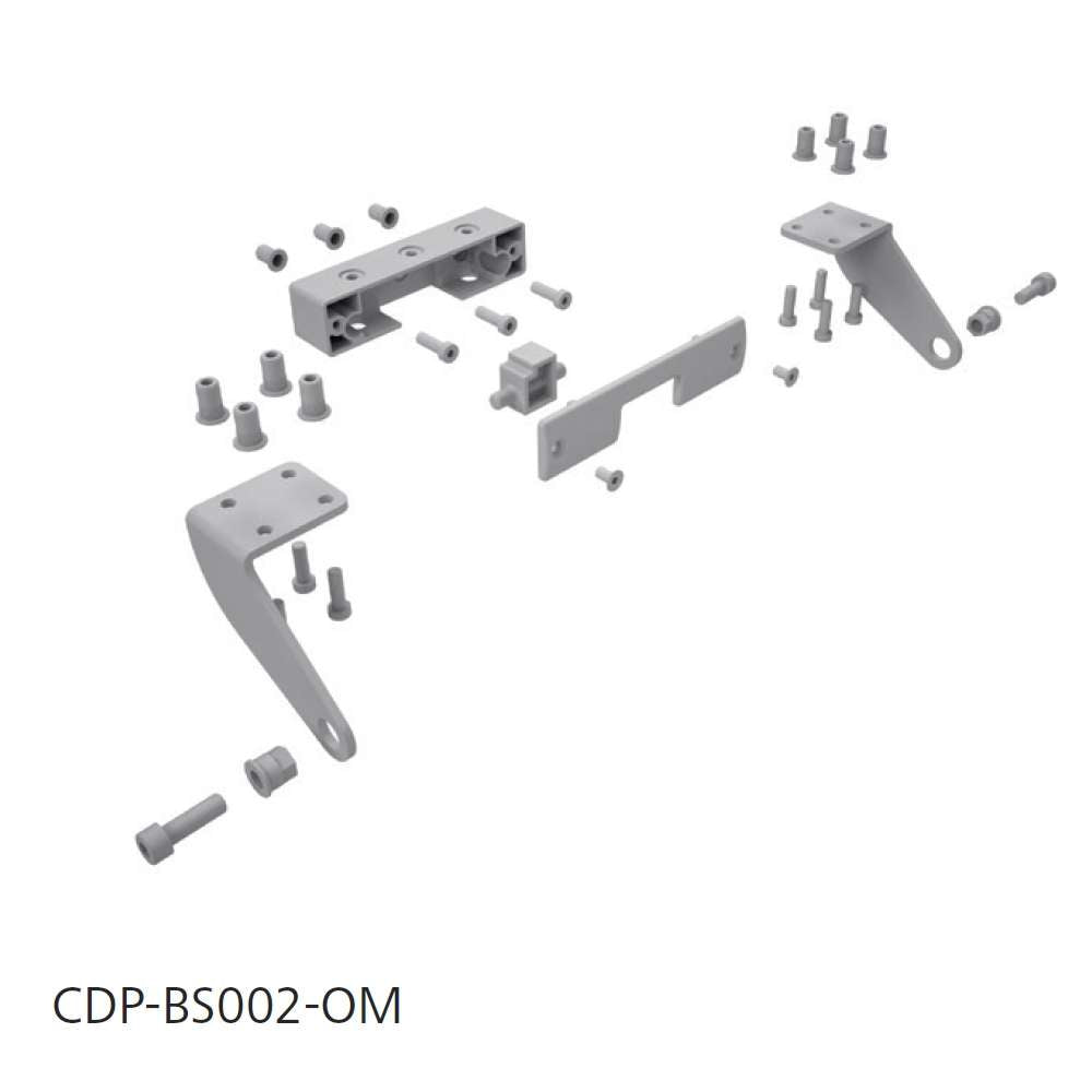 CDP Bracket Set - Outwards Opening - Silver