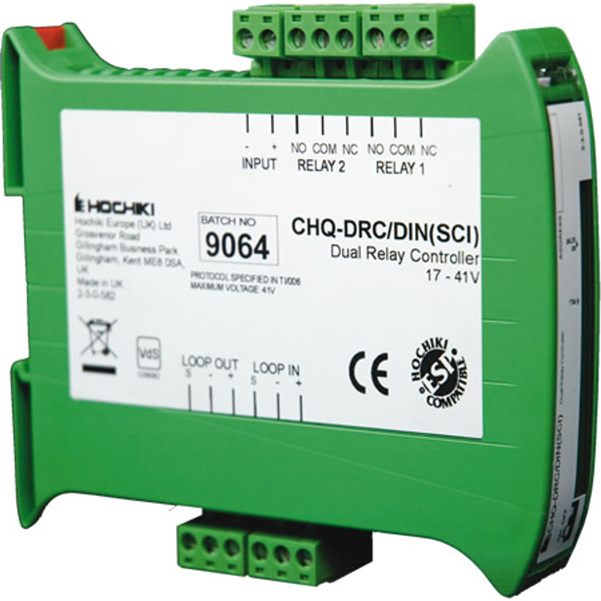 Hochiki Mains Relay Controller CHQ-MRC2(SCI)