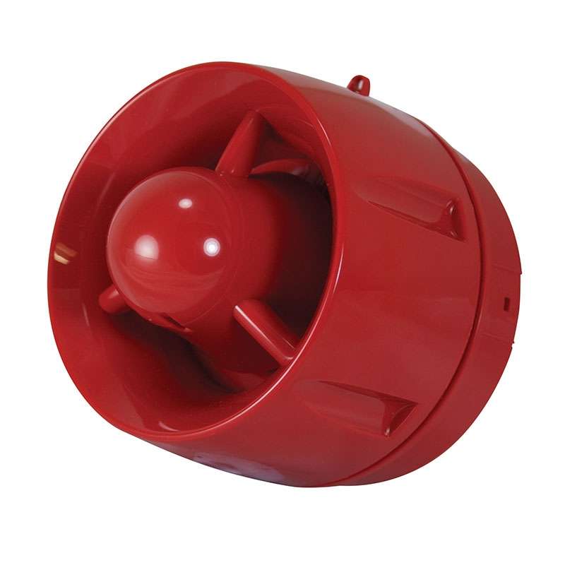 CX Wall sounder shallow base RED - APOLLO XFP95/DISCOVERY