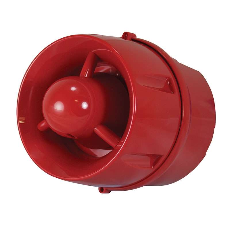 CX Wall sounder IP55/65 deep base RED - APOLLO XFP95/DISCOVERY