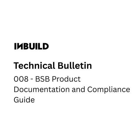 BSB Product Documentation and Compliance Guide