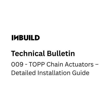 TOPP Chain Actuators – Detailed Installation Guide