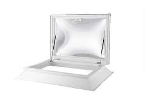 Coxdome  Rooftop Access Polycarbonate - Pyramid With 150mm Box Section