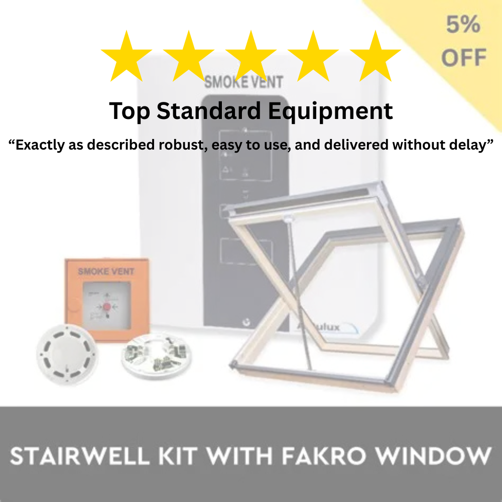 Stairwell Kit with Fakro Window AOV