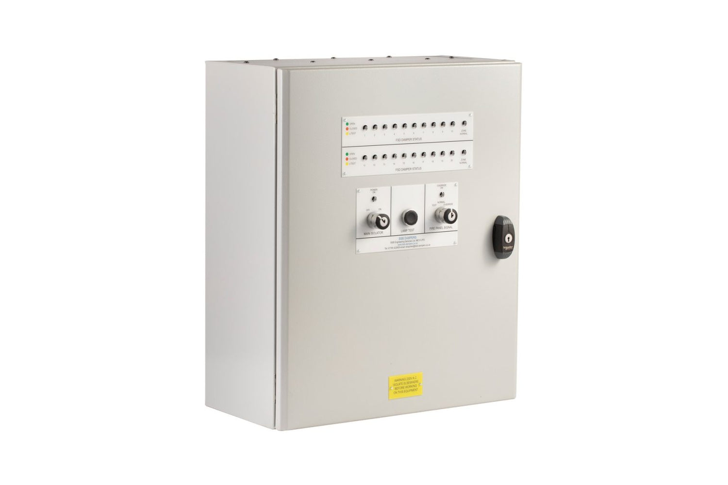 EM40-230 Electro-Mechanical Damper Control Panel for up to 40 x 230V F ...