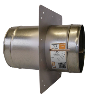 FD-C Series - Galvanised Steel Blades, Installation Plate (IP)