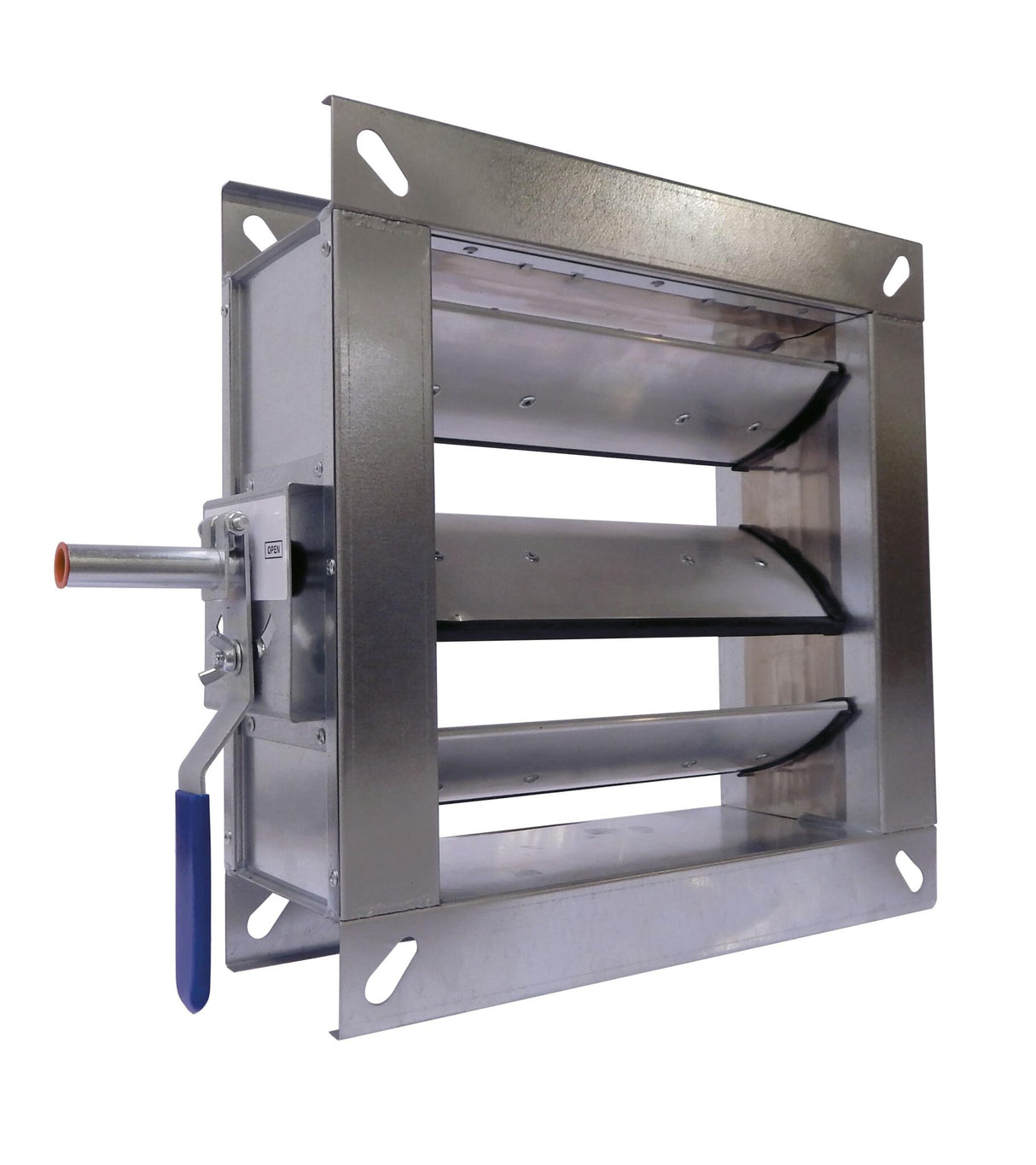 HD Series, Flangefit, 430 Grade Stainless Steel Blades, Hand Operated