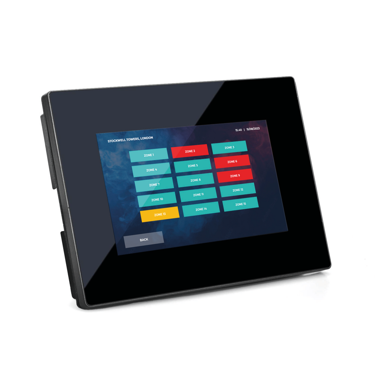 Teal HMI Touchscreen for SCP control panels