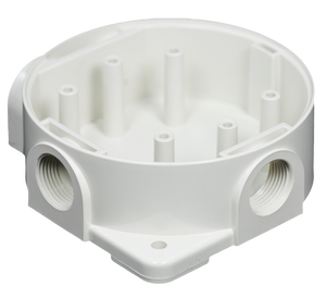 Hochiki Marine Mounting Back Box with Glands