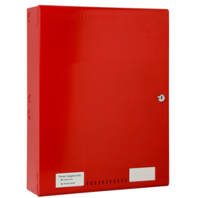10.25Amp PSU deep cabinet - Red