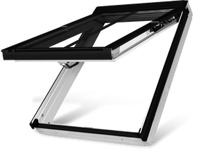 Fakro White Acrylic Conservation Style preSelect Top Hung And Centre Pivot Roof Window (FPW-V/C)