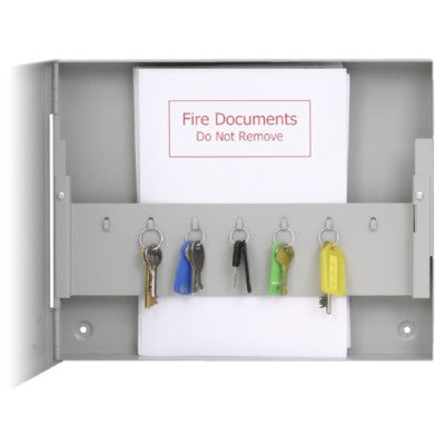 Plan Document Box Red Sigma Doc Box - Low Profile Surface Document Enclosure Box Red – INBUILD UK