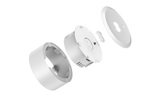 TOTLEY Dali Emergency Downlight, IP20, Non-maintained, LiFePO4, Recessed and Surface Mount, Open Area and Corridor Lens Supplied