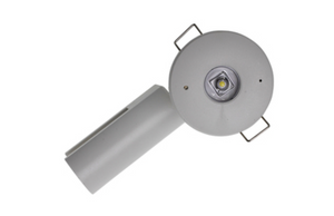KIRKSTONE LED Emergency Downlight, IP20, Non-maintained, Replaceable Lens, LiFePO4