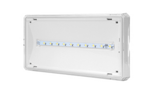 GLEN LED Emergency Bulkhead, IP65, Maintained/non-maintained, 3.6V NiCD Battery, 1W