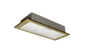 HOLLINSEND LED Recessed Emergency Bulkhead, Slave, Opal Diffuser