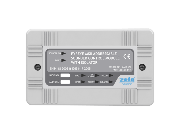 Sounder Control Module (Requires Ext 24v PSU) – INBUILD UK